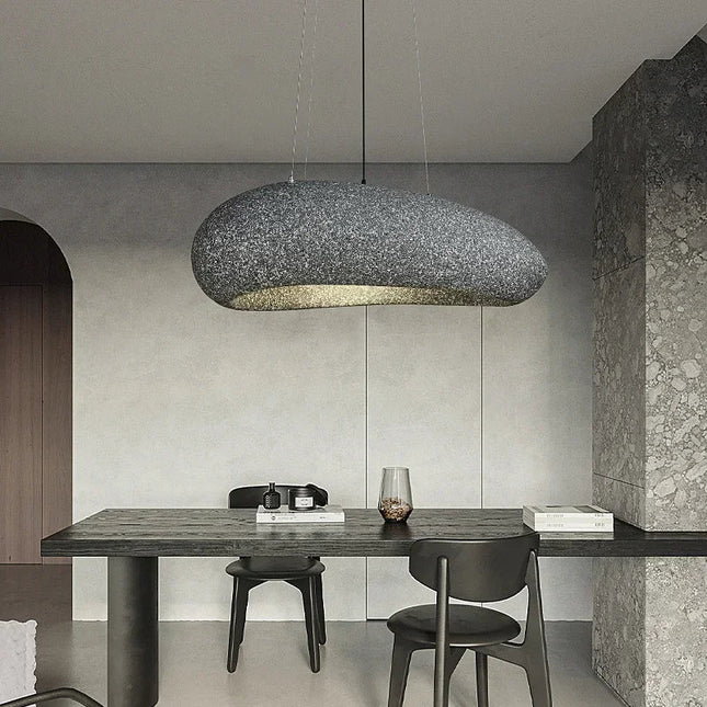 Suspension LED Wabi Sabi design nordique pour salon et cuisine