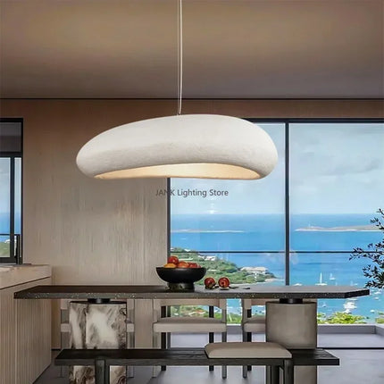 Suspension LED Wabi Sabi design nordique pour salon et cuisine