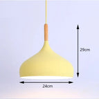 Style B-Jaune / 1pcs / Sans ampoule
