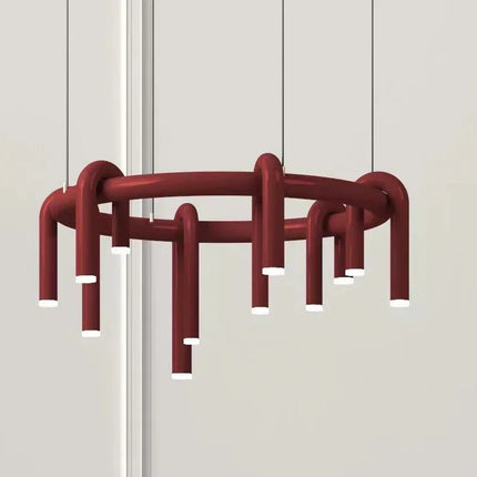 Suspension LED Moderne en Métal pour Salon, Bar et Cuisine