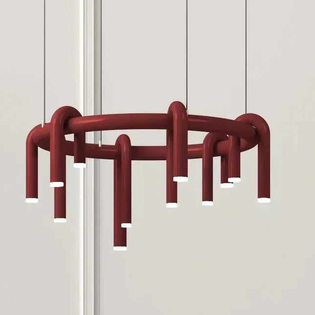 Suspension LED Moderne en Métal pour Salon, Bar et Cuisine
