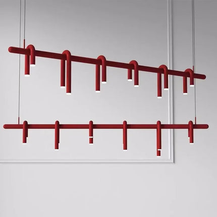 Suspension LED Moderne en Métal pour Salon, Bar et Cuisine