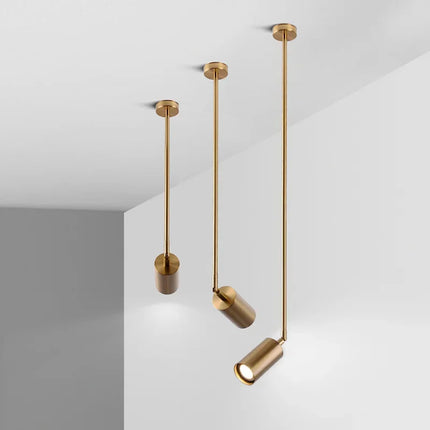 Suspension LED Nordique Moderne en Fer et Aluminium, Angle Réglable, Luminaire d’Intérieur