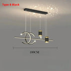 Type B Noir 100CM / 3 Couleurs (Chaud, neutre, froid)