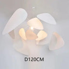 blanc   D120cm / 90v-260v / Lumière chaude