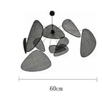 Noir Diamètre-60cm / 90v-260v / 3 couleurs