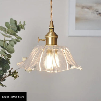 Suspension LED en verre violet moderne avec interrupteur, éclairage cosy