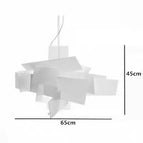 Diamètre 65cm Blanc / Lumière Froide