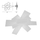 Lampe murale Blanc / Lumière Froide